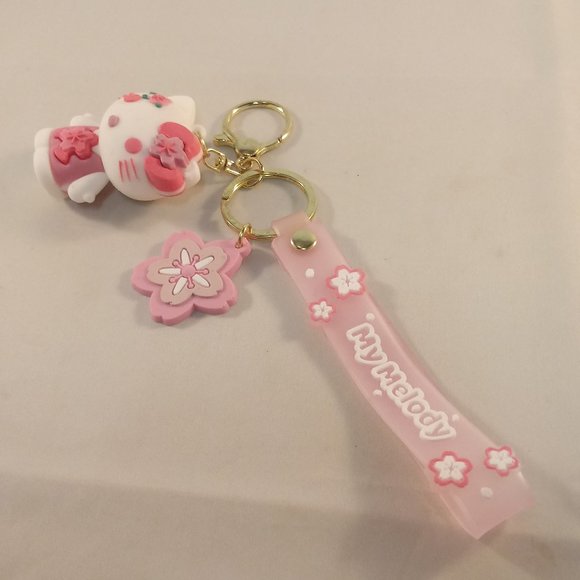 Accessories My Melody Hello Kitty Key Chain Key Ring Cute Figurine